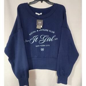 Social leisure club New York city women's XXL Grayson Threads crop top